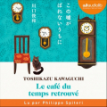 Couverture Le café du temps retrouvé Editions Audiolib 2023