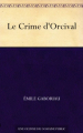 Couverture Le crime d'Orcival Editions Norph-Nop 2011