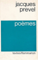 Couverture Poèmes Editions Flammarion 1974