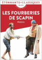 Couverture Les Fourberies de Scapin Editions Flammarion (Étonnants classiques) 2022