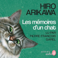 Couverture Les mémoires d'un chat Editions Actes Sud (Audio) 2023