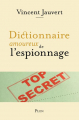 Couverture Dictionnaire amoureux de l'Espionnage Editions Plon (Dictionnaire amoureux) 2023