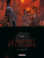 Couverture Le serpent et la lance, tome 3 : Cinq fleurs Editions Delcourt (Terres de légendes) 2023