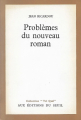 Couverture Problèmes du nouveau roman Editions Seuil (Tel Quel) 1967