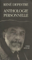 Couverture Anthologie Personnelle Editions Actes Sud 1993
