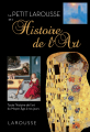 Couverture Le Petit Larousse de l'Histoire de l'Art Editions Larousse 2022