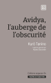 Couverture Avidya, l’auberge de l’obscurité Editions Espaces 34 2022