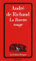 Couverture La barette rouge Editions Grasset (Les Cahiers Rouges) 1997