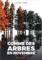 Couverture Comme des arbres en novembre Editions Noir'édition 2021