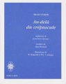 Couverture Au-delà du crépuscule Editions José Corti 1998