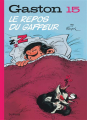 Couverture Gaston (édition 2018), tome 15 : Le repos du gaffeur Editions Dupuis 2018