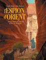 Couverture L'Espion d'Orient : Johann Ludwig Burckhardt et Petra, la cité perdue Editions Delcourt (Mirages) 2024