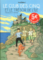 Couverture Le Club des Cinq, tome 1 : Le Club des Cinq et le trésor de l'île Editions Hachette 2022