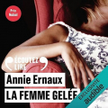 Couverture La femme gelée Editions Gallimard  (Écoutez lire) 2023