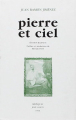 Couverture Pierre et ciel Editions José Corti (Ibérique) 1990