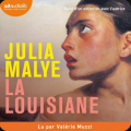 Couverture La Louisiane Editions Audiolib 2024