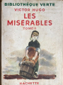 Couverture Les Misérables, abrégé, tome 2 Editions Hachette (Bibliothèque Verte) 1950
