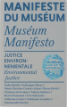 Couverture Manifeste du Muséum : Justice environnementale Editions Reliefs (Manifeste du Museum) 2023