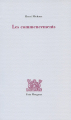 Couverture Les commencements Editions Fata Morgana 1983