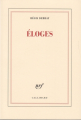 Couverture Éloges Editions Gallimard  (Blanche) 1986