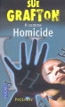 Couverture H comme Homicide / Assurance tout risque Editions Pocket (Policier) 2004
