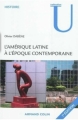 Couverture L'Amérique latine à l'époque contemporaine Editions Armand Colin (Cursus) 2011