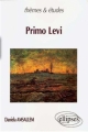 Couverture Primo Levi Editions Ellipses (Thèmes & études) 2000