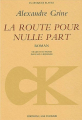 Couverture La Route pour nulle part Editions L'âge d'Homme 2002