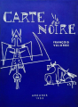 Couverture Carte noire Editions Arcanes 1953