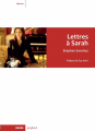 Couverture Lettres a Sarah Editions Rouge Profond 2023