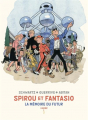 Couverture Spirou et Fantasio (cahier), tome 1 : La mémoire du futur  Editions Dupuis (Edition Spéciale) 2024