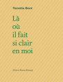 Couverture Là où il fait si clair en moi Editions Bruno Doucey 2017