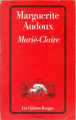 Couverture Marie-Claire Editions Grasset (Les Cahiers Rouges) 1987