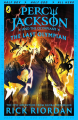 Couverture Percy Jackson, tome 5 : Le dernier olympien Editions Puffin Books 2023