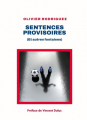 Couverture Sentences provisoires (et autres footaises) Editions Autoédité 2023