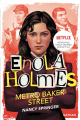 Couverture Les enquêtes d'Enola Holmes, tome 6 : Métro Baker street Editions Nathan 2023