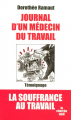 Couverture Journal d'un médecin du travail Editions Le Cherche midi (Documents) 2006