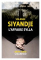 Couverture L'affaire Sylla Editions Gallimard  (Série noire) 2024