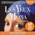 Couverture Les Yeux de Mona Editions Audiolib 2024