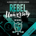 Couverture Rebel University, tome 1 : Hot As Hell Editions Audible studios 2024