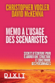 Couverture Mémo à l'usage des scénaristes Editions Dixit 2019