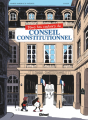 Couverture Dans les Couloirs du Conseil Constitutionnel Editions Glénat 2024