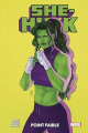 Couverture She-Hulk (Rowell), tome 3 : Point faible Editions Panini (100% Marvel) 2024