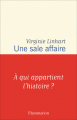 Couverture Une sale affaire Editions Flammarion (Littérature française) 2024