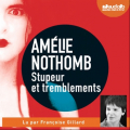 Couverture Stupeur et tremblements Editions Audiolib 2020