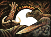 Couverture La savane, une nuit... Editions de La Martinière 2023