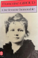 Couverture Une femme honorable Editions Le Livre de Poche 1981