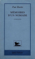 Couverture Mémoires d'un nomade Editions Quai Voltaire 1989