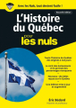Couverture L'histoire du Québec pour les nuls Editions First (Pour les nuls) 2019