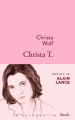 Couverture Christa T. Editions Stock (La Cosmopolite) 2019